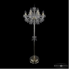 Торшер Bohemia Ivele Crystal 1409T2/8+4/195-165 G