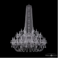 Подвесная люстра Bohemia Ivele Crystal 1402/24+12+6/460/h-176/2d Ni