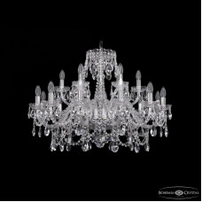 Подвесная люстра Bohemia Ivele Crystal 1411/12+6/300 Ni