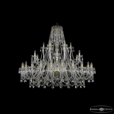 Подвесная люстра Bohemia Ivele Crystal 1411/24+6+6/530 G