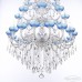 Подвесная люстра Bohemia Ivele Crystal AL78101/16+8+8/300/3d B WMN P Aquamarine/M-1F