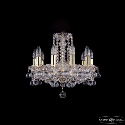 Подвесная люстра Bohemia Ivele Crystal 1402/10/141 G Balls
