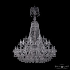 Подвесная люстра Bohemia Ivele Crystal 1409/24+12+6/460/XL-175/2d Ni