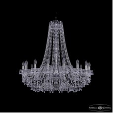 Подвесная люстра Bohemia Ivele Crystal 1410/16/360/h-95 Ni V0300