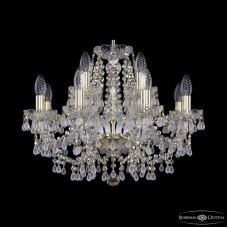 Подвесная люстра Bohemia Ivele Crystal 1410/8+4/195 G V0300 R801