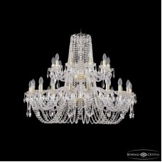Подвесная люстра Bohemia Ivele Crystal 1402/20+10/360/2d G