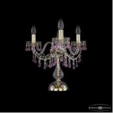 Настольная лампа Bohemia Ivele Crystal 1410L/3/141-39 G V7010
