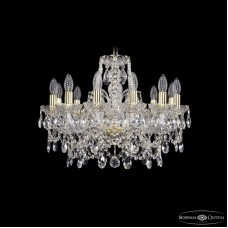 Подвесная люстра Bohemia Ivele Crystal 1411/12/195 G