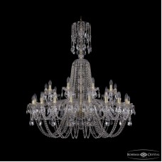 Подвесная люстра Bohemia Ivele Crystal 1402/20+10/400/XL-130 G