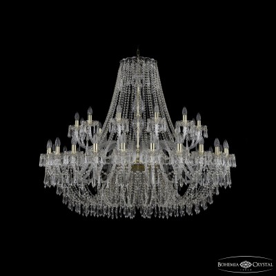Подвесная люстра Bohemia Ivele Crystal 1403/24+12/530 G