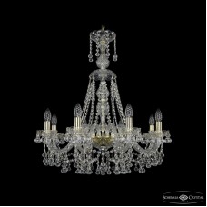 Подвесная люстра Bohemia Ivele Crystal 1409/8/240/XL-75 G