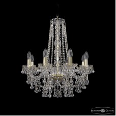 Подвесная люстра Bohemia Ivele Crystal 1409/8/195/h-63 G