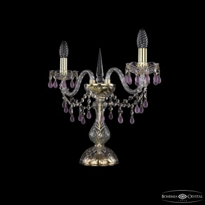Настольная лампа Bohemia Ivele Crystal 1410L/2/141-39 G V7010