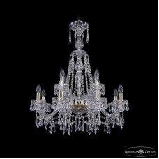 Подвесная люстра Bohemia Ivele Crystal 1403/8+4/240/XL-80 G