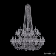 Подвесная люстра Bohemia Ivele Crystal 1410/20+10+5/400/h-160/2d Ni V0300