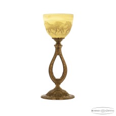 Настольная лампа Bohemia Ivele Crystal Florence 71300L/15 FP P1 Horse