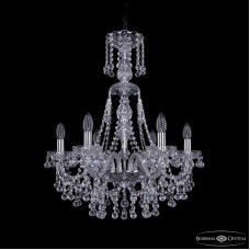 Подвесная люстра Bohemia Ivele Crystal 1409/6/195/XL-68 Ni