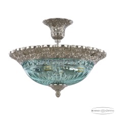 Потолочный светильник Bohemia Ivele Crystal 7091P/39/FL Ni Birusa/M-1G