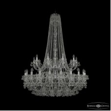 Подвесная люстра Bohemia Ivele Crystal 1409/20+10/400/h-152/2d Ni