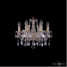 Подвесная люстра Bohemia Ivele Crystal 1413/6/141 G Leafs