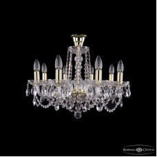 Подвесная люстра Bohemia Ivele Crystal 1402/8/195 G tube