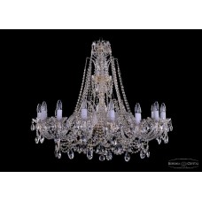 Подвесная люстра Bohemia Ivele Crystal 1411/16/360/XL-87 G