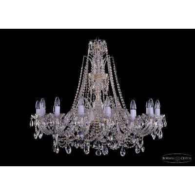 Подвесная люстра Bohemia Ivele Crystal 1411/16/360/XL-87 G