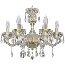 Подвесная люстра Bohemia Ivele Crystal 5417/6/165 G Clear/M-1G