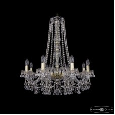 Подвесная люстра Bohemia Ivele Crystal 1409/8/240/h-75 G