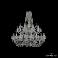 Подвесная люстра Bohemia Ivele Crystal 1410/20+10+5/400/2d Ni V0300