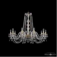 Подвесная люстра Bohemia Ivele Crystal 1402/10/360 G