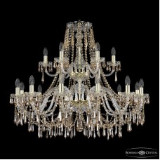 Подвесная люстра Bohemia Ivele Crystal 1403/12+6/360/2d G R721