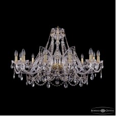 Подвесная люстра Bohemia Ivele Crystal 1411/12/360 G