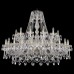 Подвесная люстра Bohemia Ivele Crystal 1411 1411/24+12/460/G