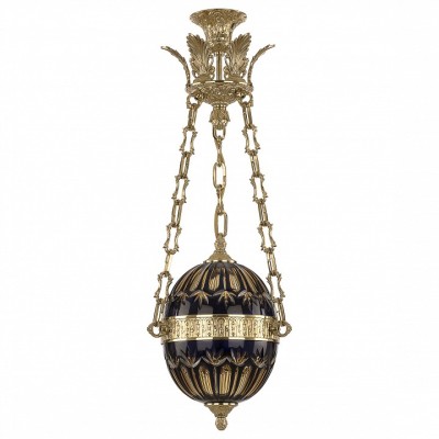 Подвесной светильник Bohemia Ivele Crystal 7100 71000P/20 G Amber-Blue/H-1I Y8