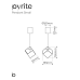 Подвесной светильник Bomma Pyrite small silver