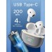 Наушники беспроводные Borofone BW30, TWS, вкладыши, Bluetooth 5.3, 30/200 мАч, серые