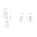 Настенный светильник Bover Skybell Plus A