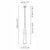 Подвесной светильник Bover SLEND 03 White