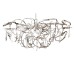 Люстра Brand Van Egmond Delphinium Oval 200