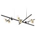 Люстра Brand Van Egmond Galaxy Long 140 Black/brass