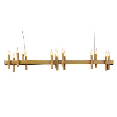 Люстра Brand Van Egmond Shiro Horizontal 150 Bur.Brass