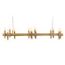 Люстра Brand Van Egmond Shiro Horizontal 150 Bur.Brass