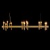 Люстра Brand Van Egmond Shiro Horizontal 150 Bur.Brass