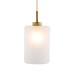 Подвесной светильник Brand Van Egmond Louise 1 Bur.Brass/Clear Satin