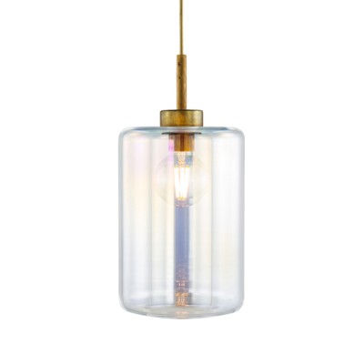 Подвесной светильник Brand Van Egmond Louise 1 Bur.Brass/Iridescent