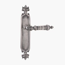 Дверная ручка Bronzes de France Gothic 0184 Old silver