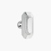 Ручка-кнопка Bronzes de France Art Deco 0112 polished nickel