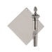 Ручка-кнопка Bronzes de France Art Deco 0112 polished nickel