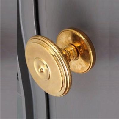 Ручка-кнопка Bronzes de France Metropolis polished brass